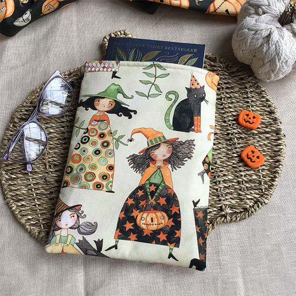 Halloween Witch Book Sleeve